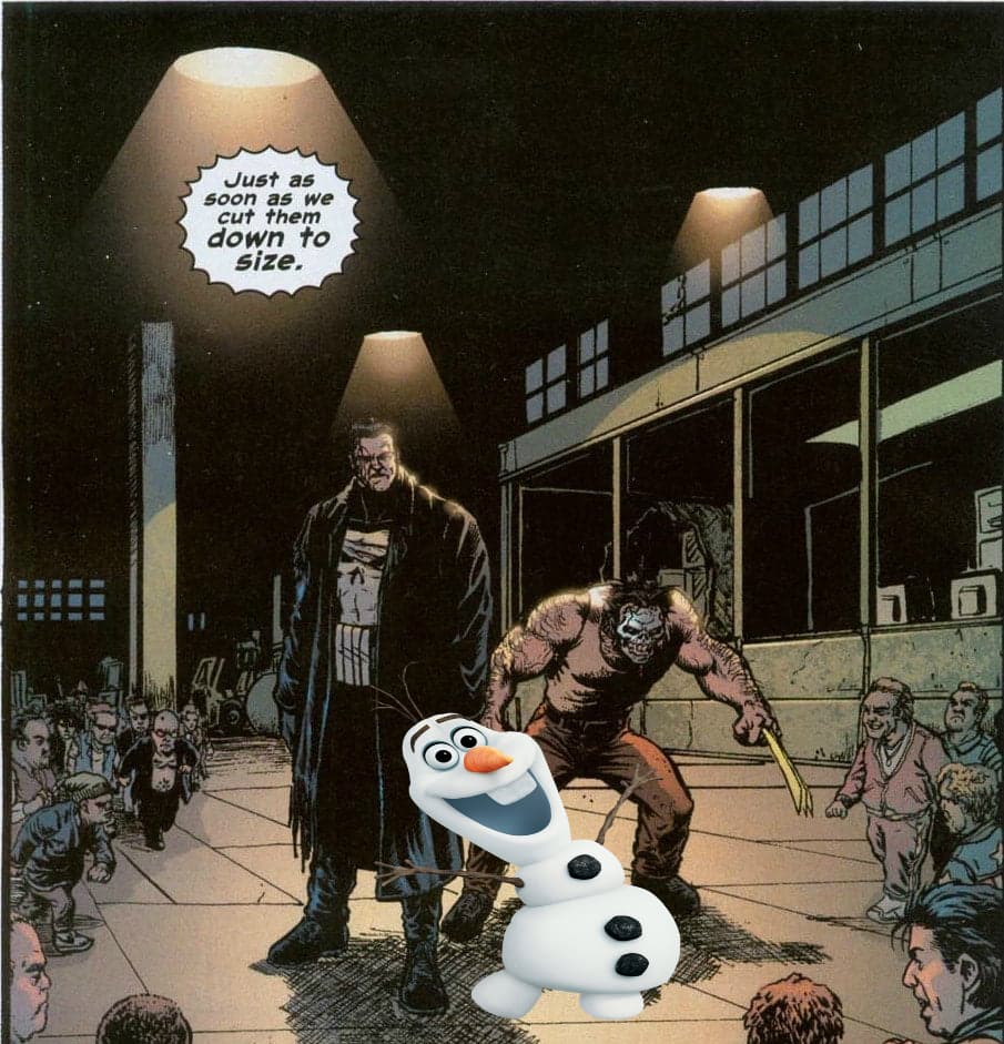 Punisher-Wolverine-Olaf