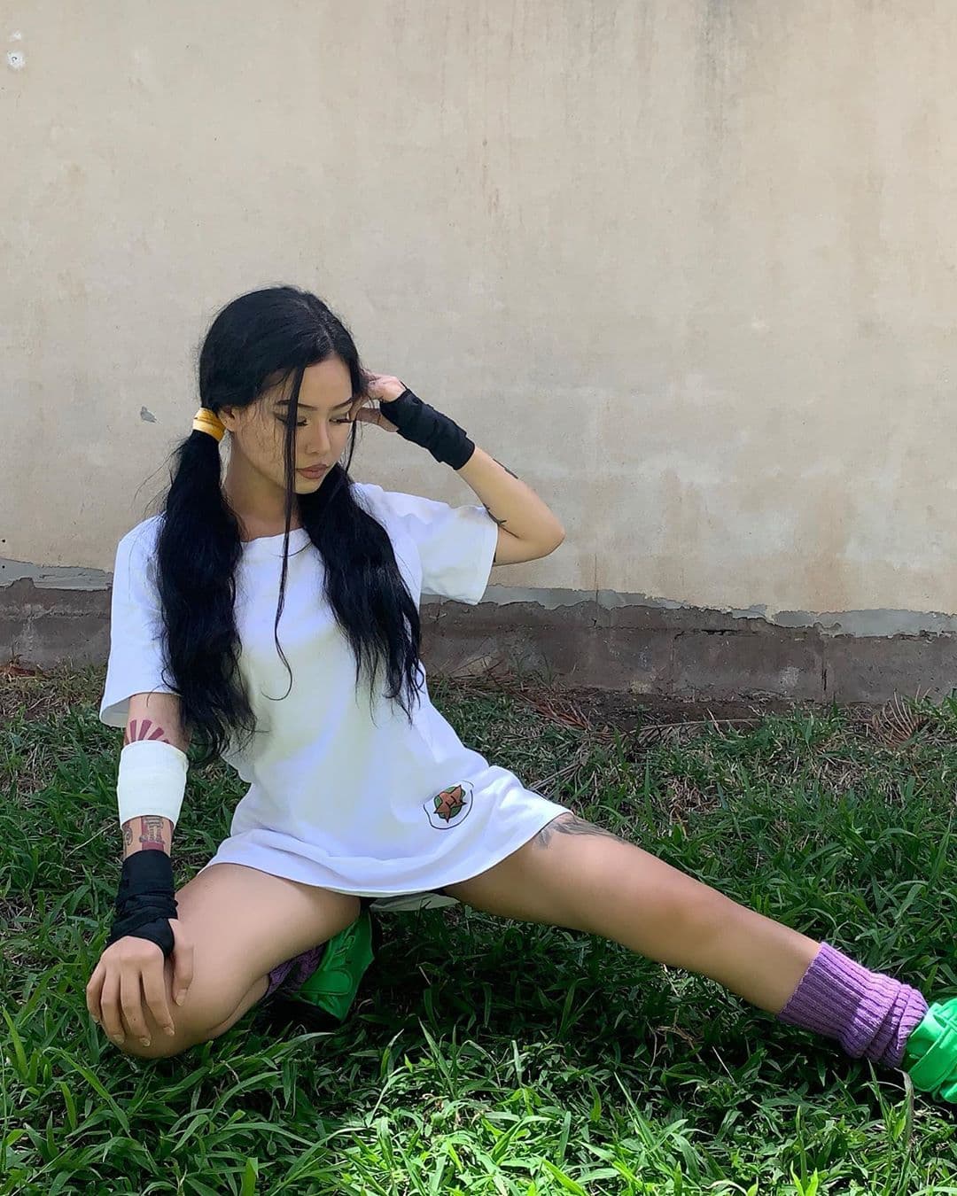 También le gusta el anime e hizo este cosplay de Videl.
