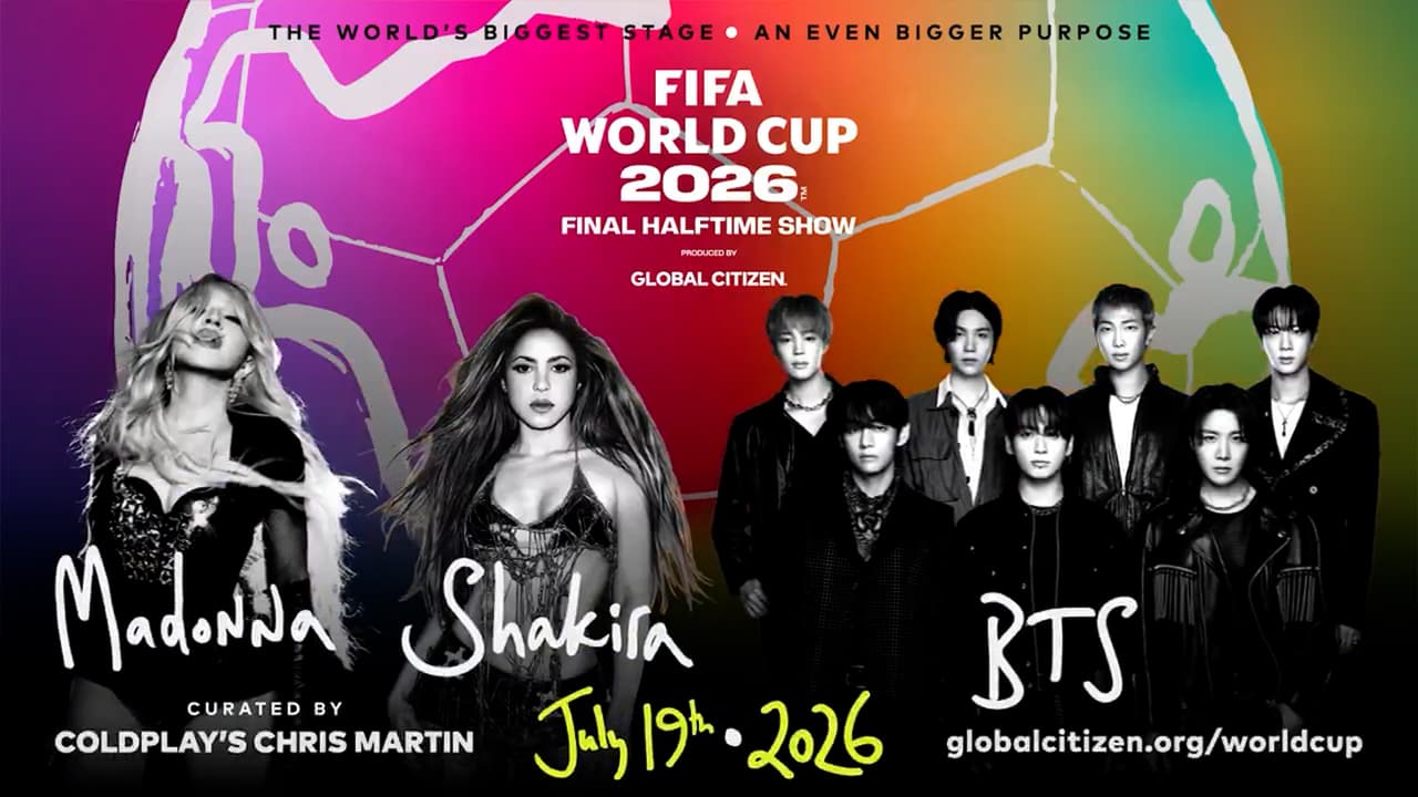 ¡Conoce al elenco que actuará en la Final de la Copa del Mundo!