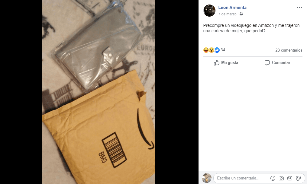 Queja Amazon