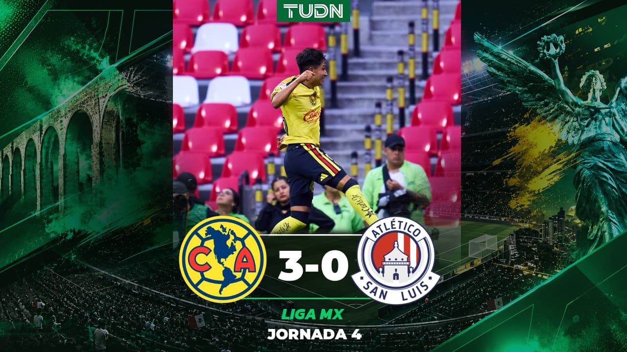 ¡Vuelan alto! América golea con todo y las rotaciones