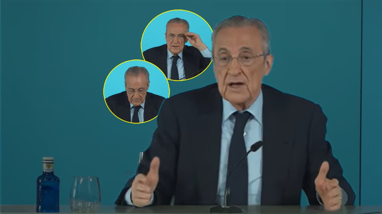 Florentino Pérez explota contra un ‘mexicano’ y contraataca al Barça