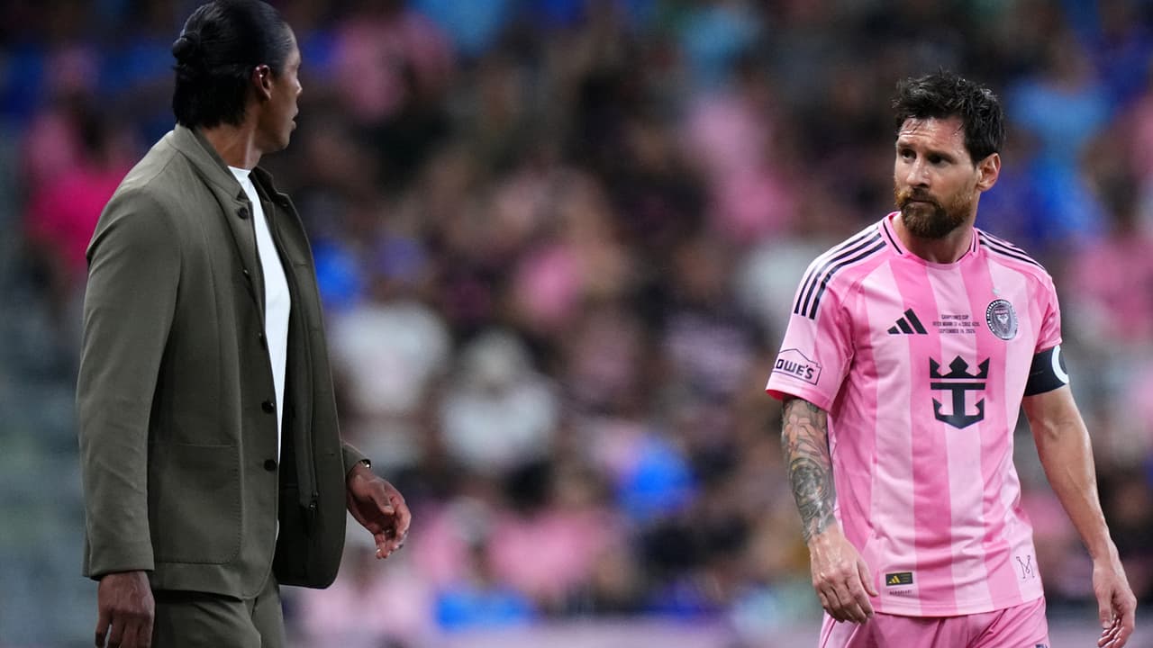 Messi y Huiqui protagonizan intercambio en partido entre Inter Miami y Cruz Azul