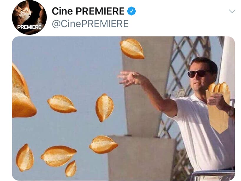Este meme que ha servido para acompañar aguacates, dinero y otros objetos, en esta ocasión funcionó para regalar bolillos.