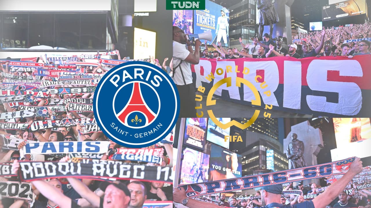 París Saint-Germain invade Times Square 