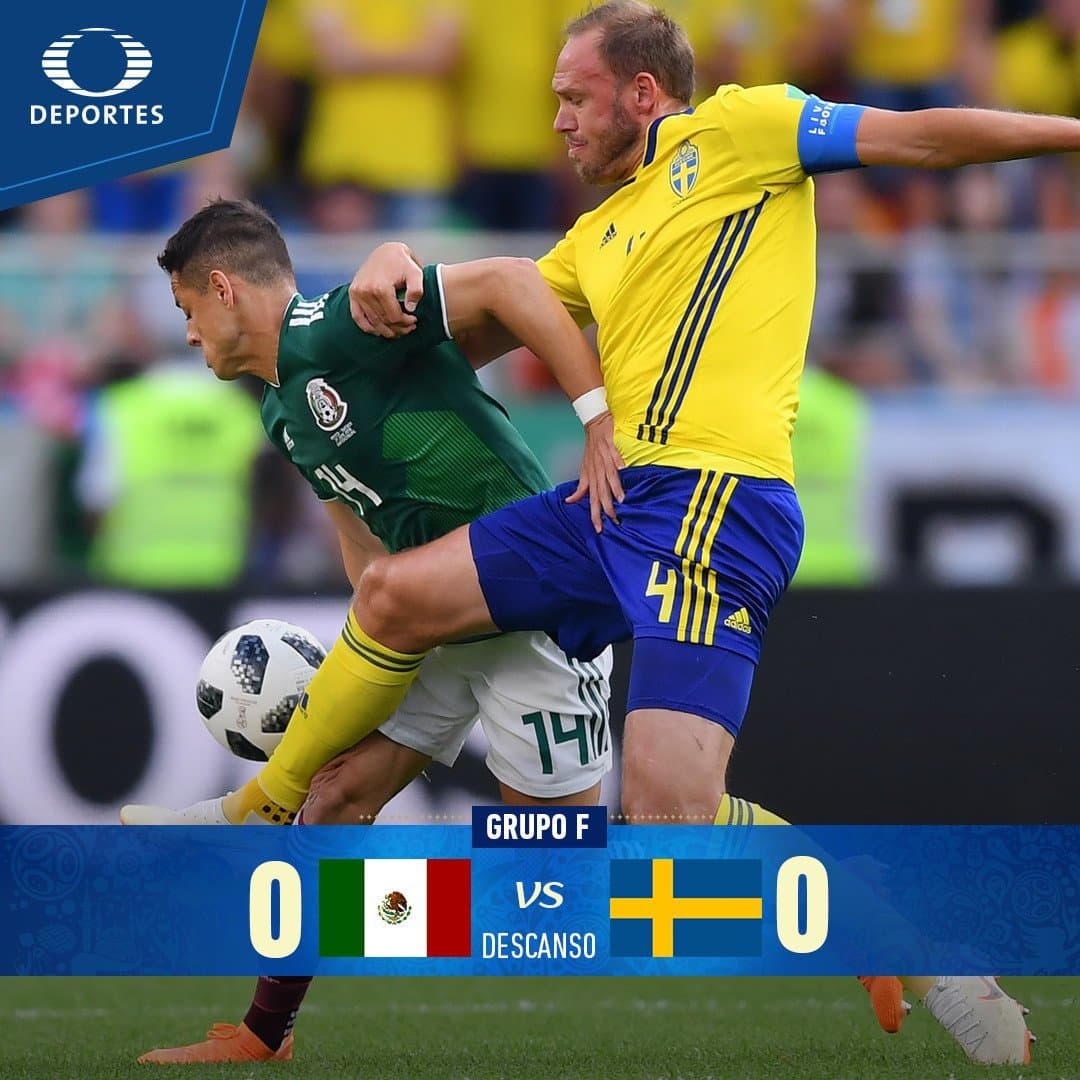 México vs Suecia