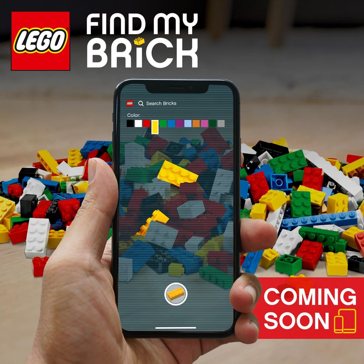 Lego "lanzó" una app para encontrar una pieza faltante entre todo tu tiradero.