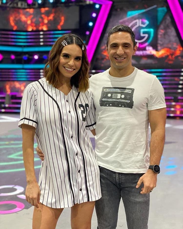 Tania Rincón compara su pancita de embarazo con abdomen de su esposo: “Me dio envidia”