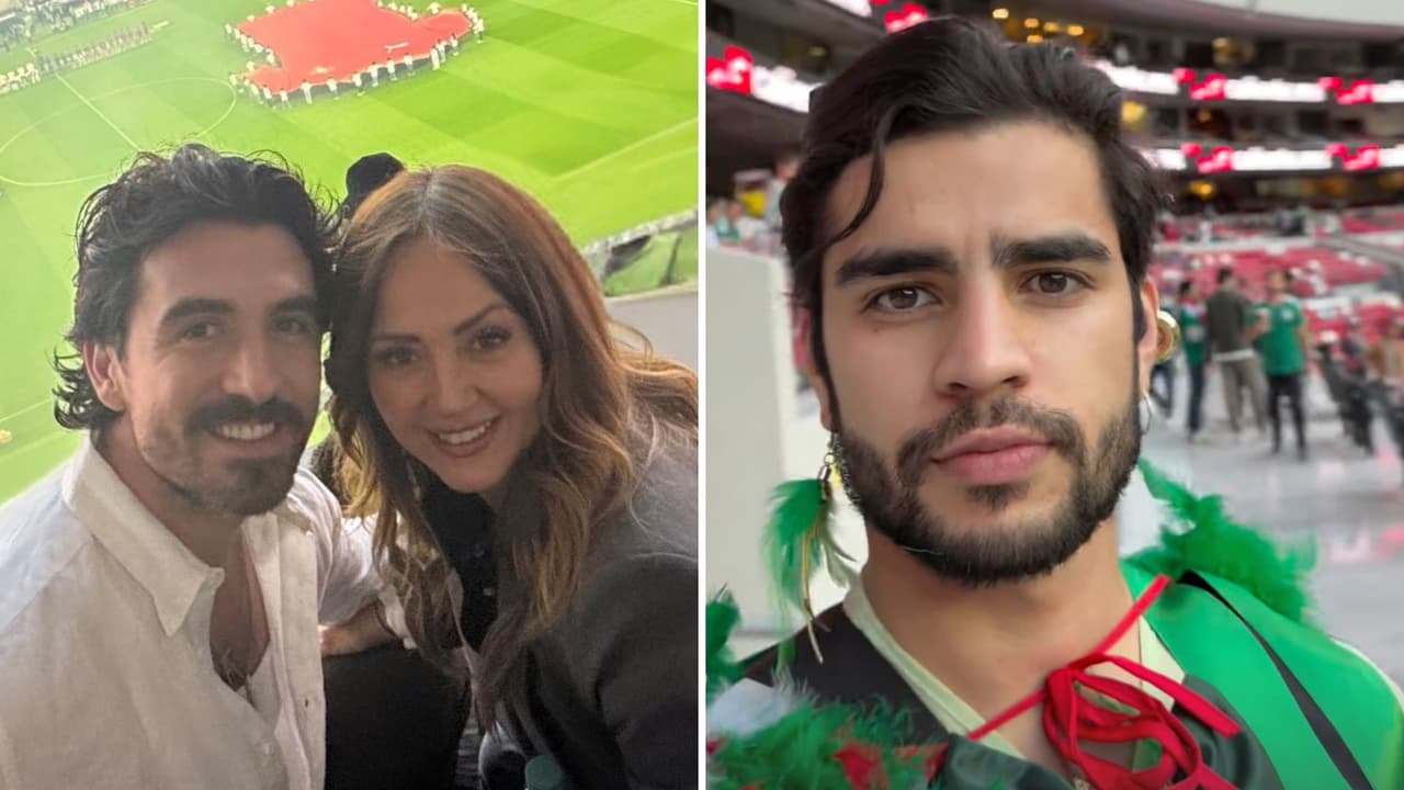De Andrea Legarreta a Aarón Mercury: Estos son los famosos que asistieron al partido de México contra Portugal