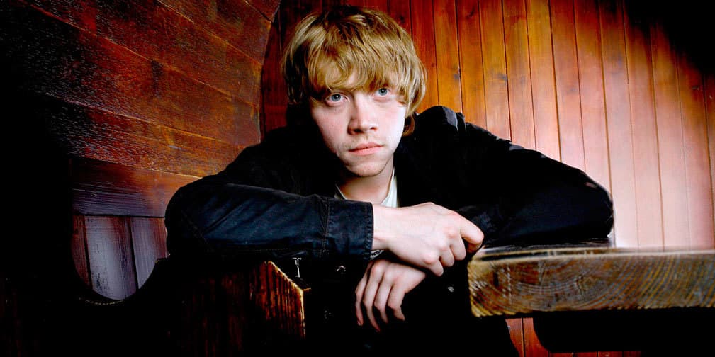 Rupert Grint, de mago a gánster
