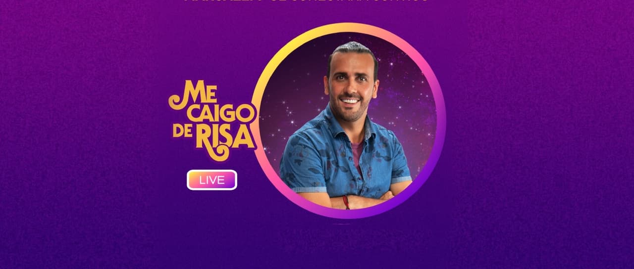 Ricardo Margaleff te espera ese jueves en el Instagram Live de 'Me Caigo de Risa'