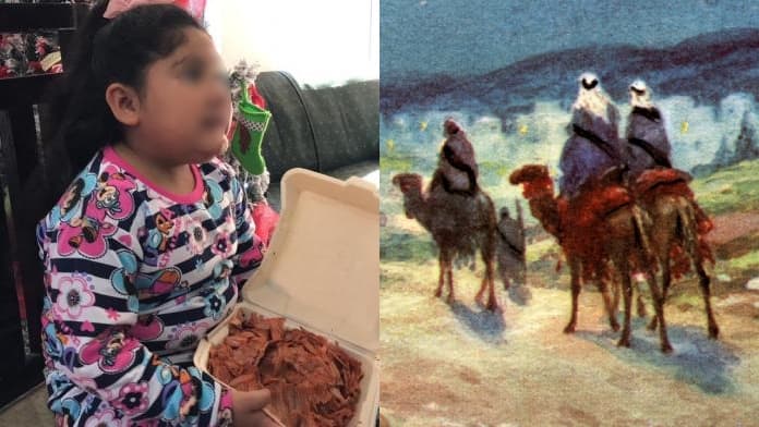 El mejor regalo: Niña pidió tacos al pastor a los reyes magos