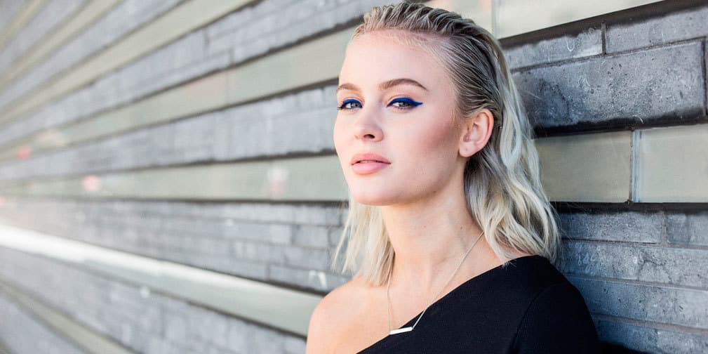 Zara Larsson, una de las promesas de la música pop.