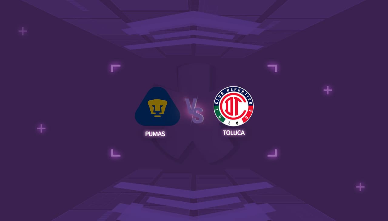 Pumas vs Toluca - Copa GNP: Horario y dónde ver el partido EN VIVO