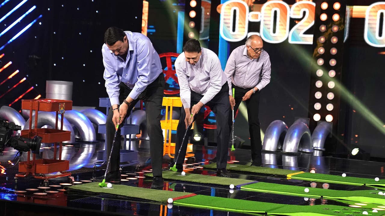 Toño de Valdés demuestra su talento para el golf en ¿Cuál es el bueno?