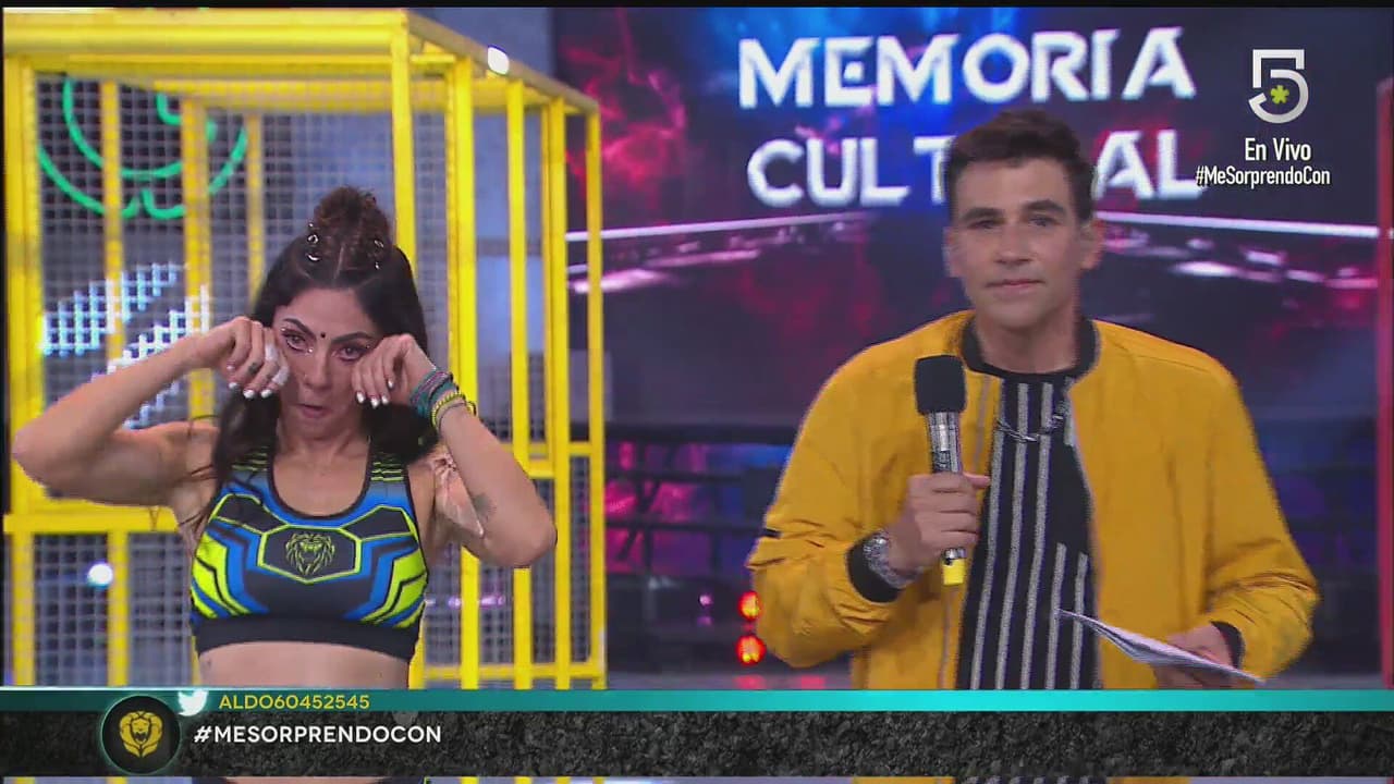 María José lloró tras hablar de su amor por Mauricio Barcelata en Guerreros 2021