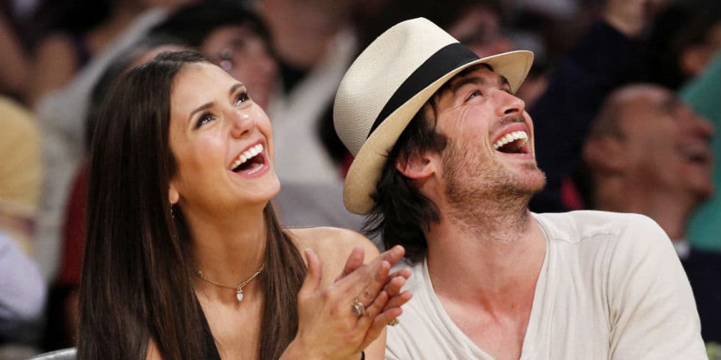5. Nina Dobrev e Ian Somerhalder: Se agarraron cariño en los sets de The Vampire Diaries, aunque al final tronaron.