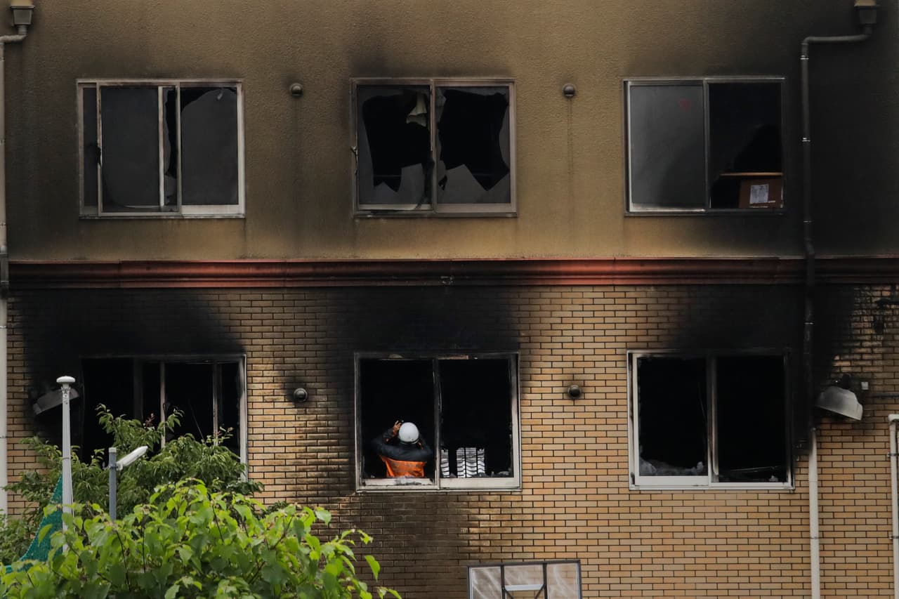 Kyoto Animation admitió haber recibido novela por el responsable del incendio en su edificio