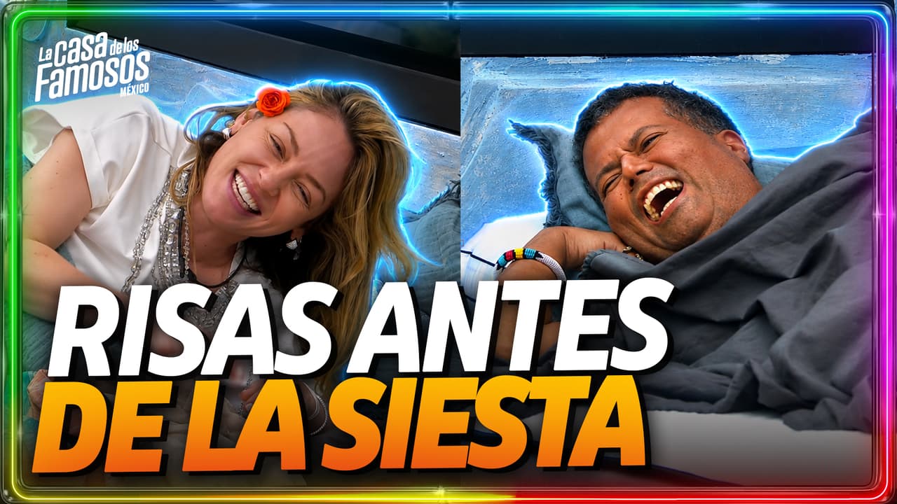 Aldo intenta darle un ALMOHADAZO a Gema