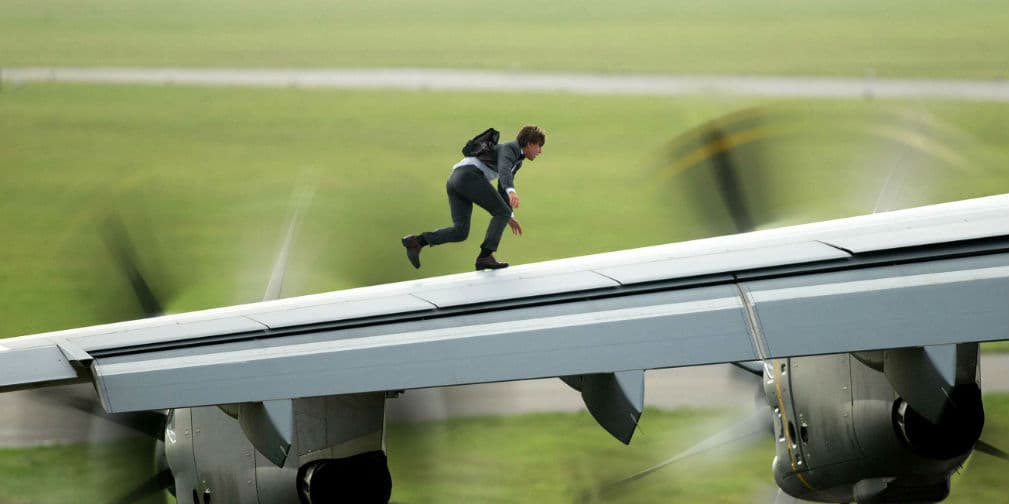 Tom Cruise arriesga la vida en nueva película