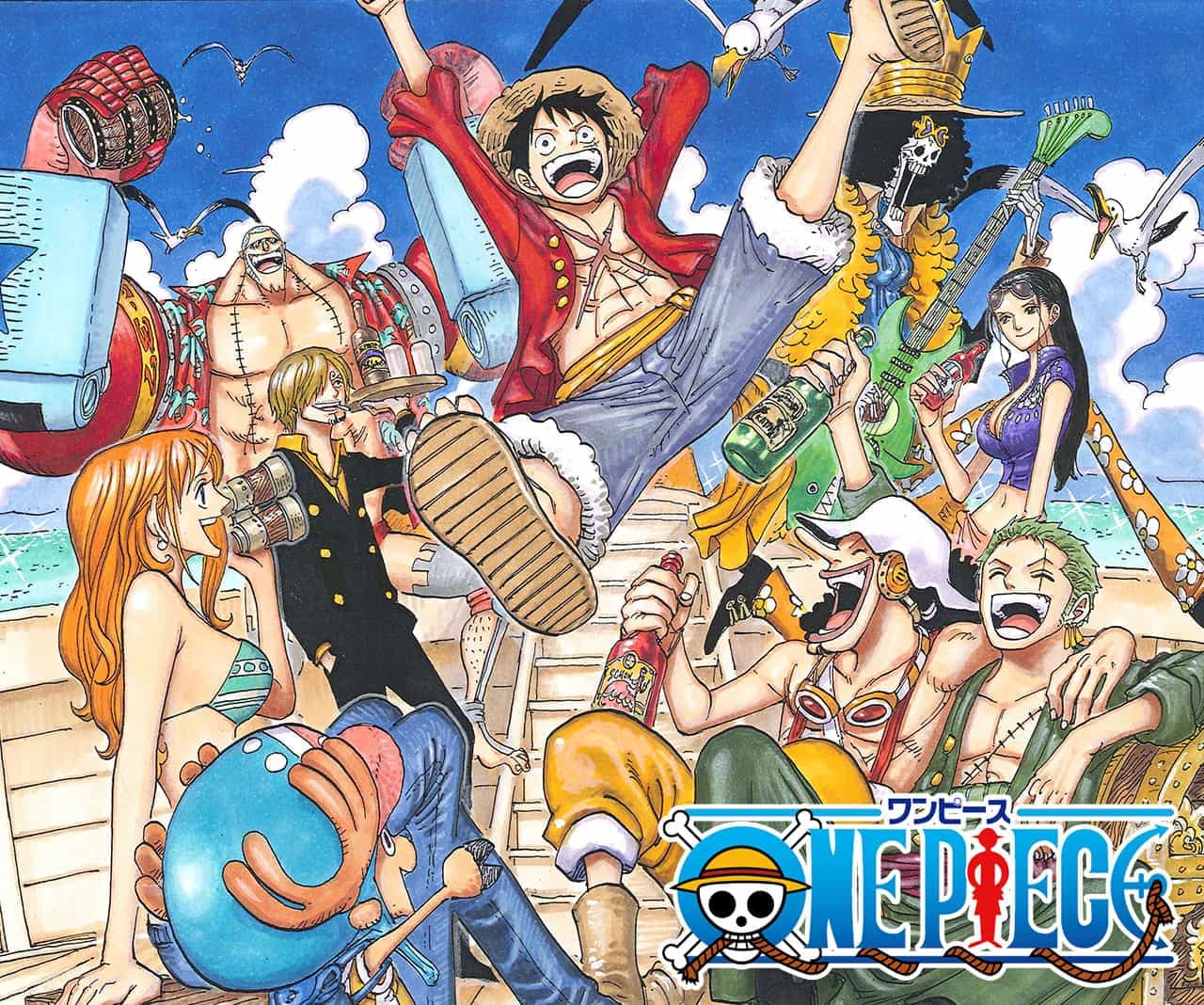 1- ONE PIECE. El manga creado por Eiichiro Oda ocupa la primera posición con 33 mil 600 votos.