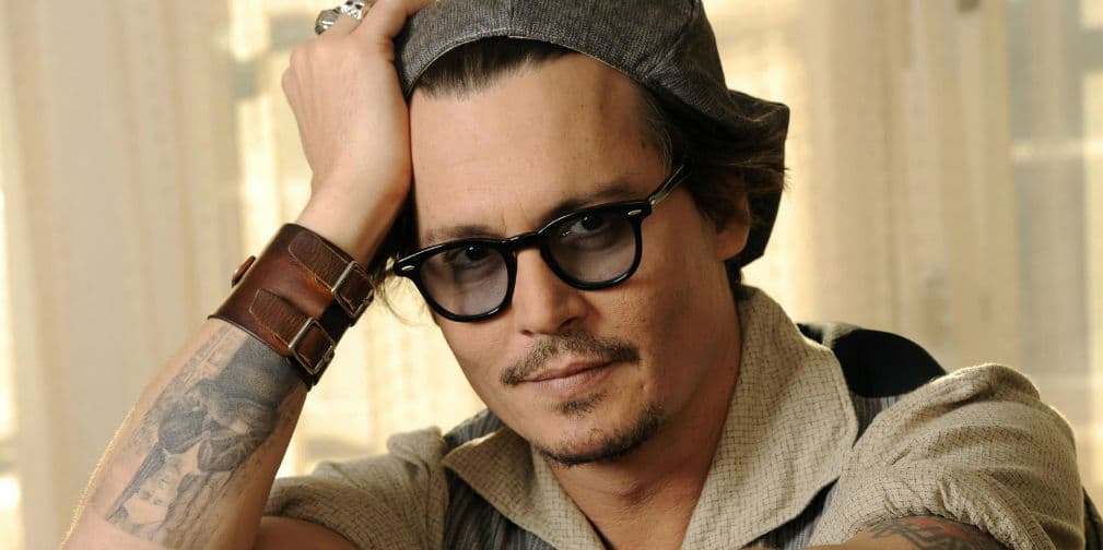 5. Johnny Depp: Este actor tiene un largo historial de personajes extraños y creepys, ya se la creyó.