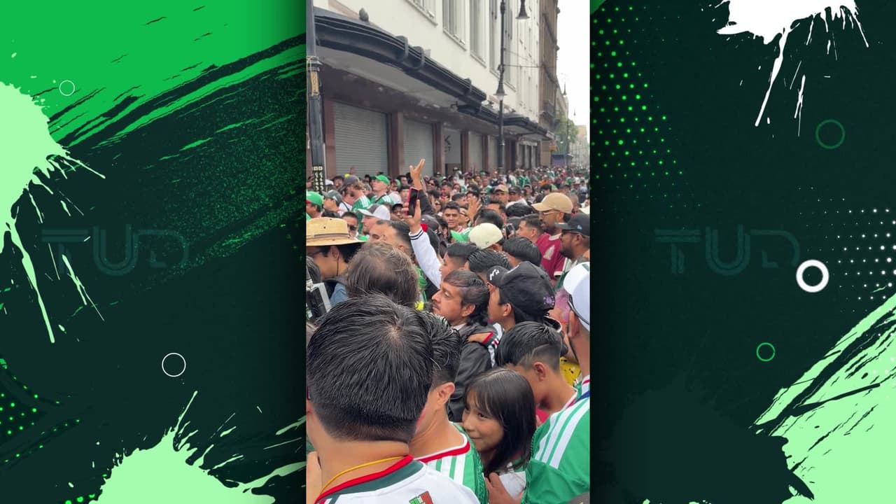 La euforia para llegar al FIFA Fan Fest antes del México vs Sudáfrica