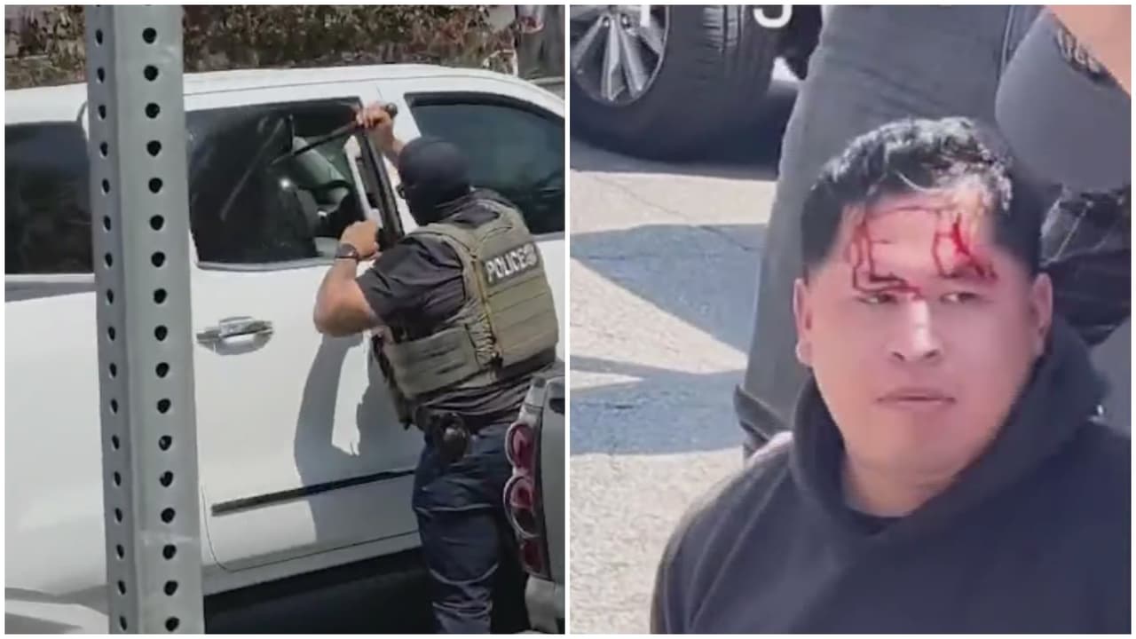Supuestos agentes rompen ventana y detienen con violencia a joven en operativo migratorio en La Puente