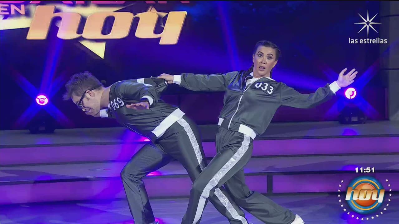 Yurem confiesa que se desgarró un bícep en Las Estrellas Bailan en Hoy