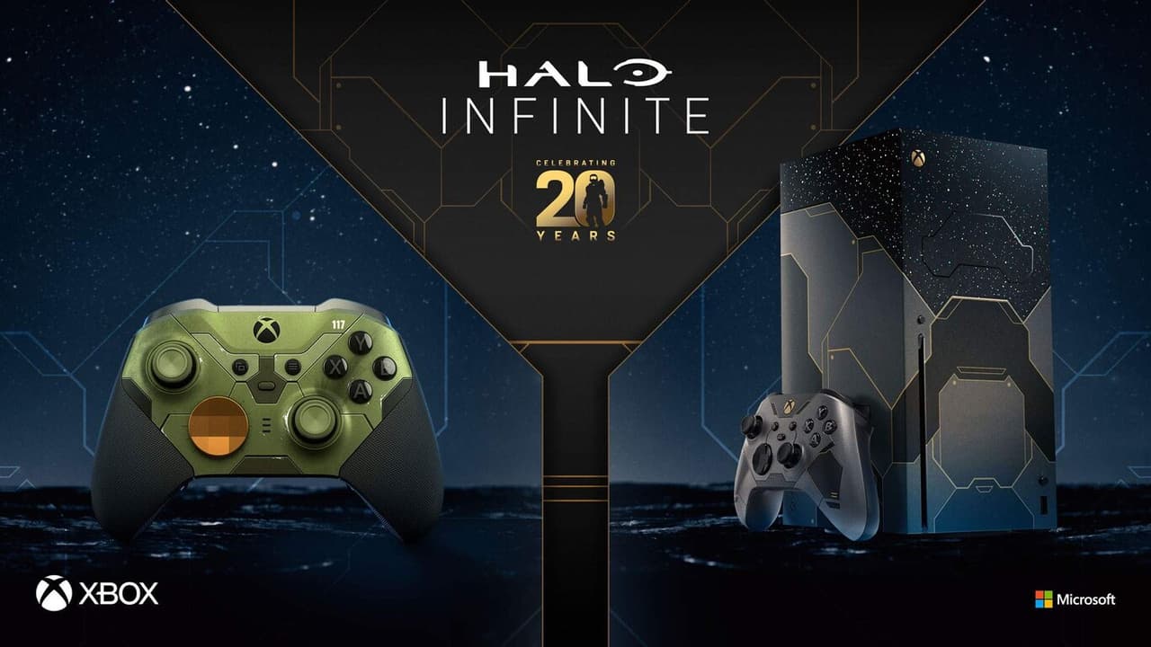 Así se ve la edición especial de Halo Infinite de Xbox Series X