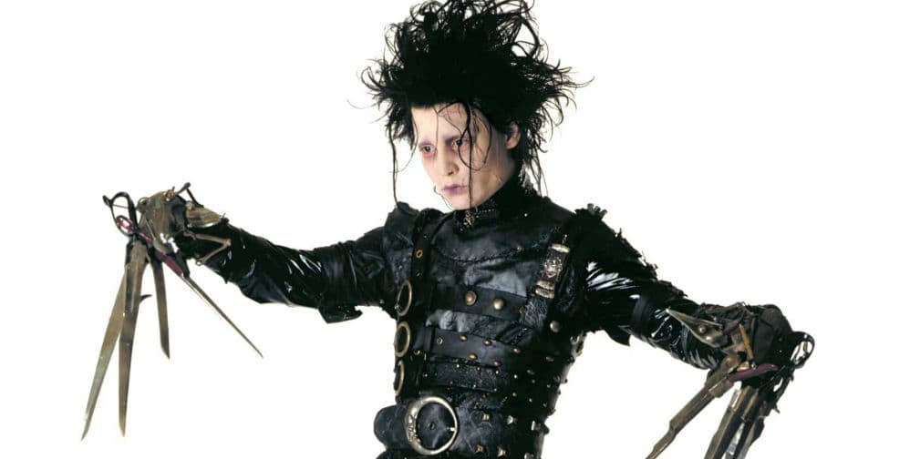 6. Edward Scissorhands: La historia del Joven Manos de Tijeras que enamoró a una generación entera.