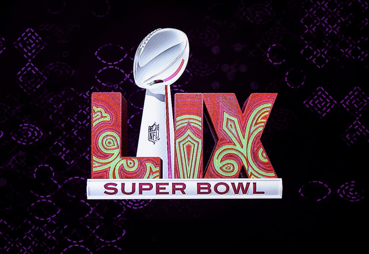 Revelan el logo del Super Bowl 2025