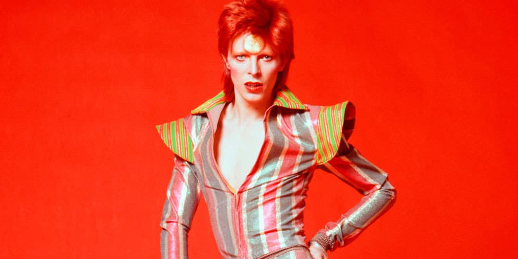 El musico, compositor, actor, productor discografico David Bowie.