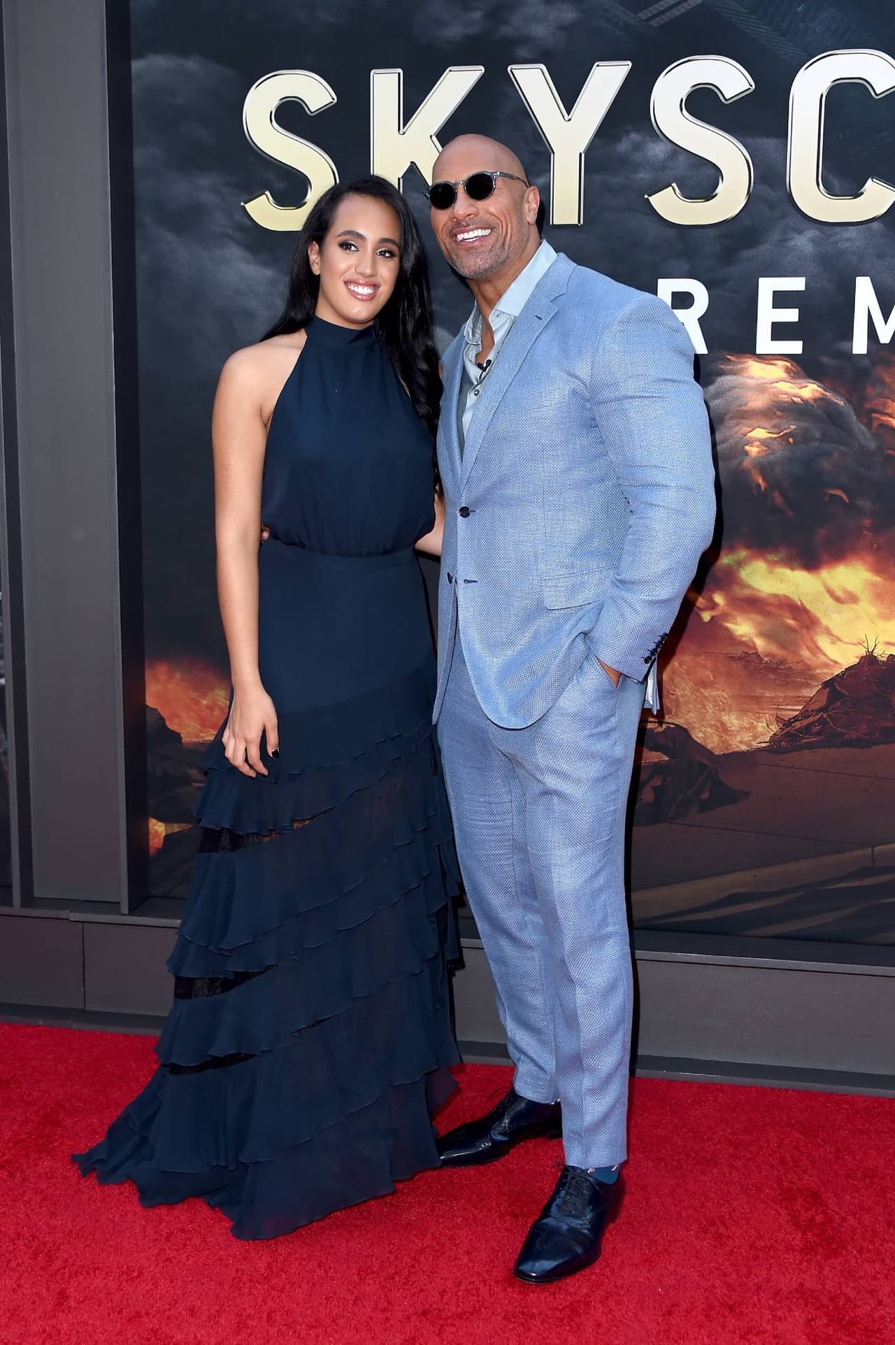 Hija de Dwayne Johnson revela su nombre como luchadora de la WWE