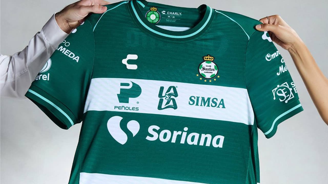 Santos Laguna presentó sus jerseys de local y visita para el Apertura 2026