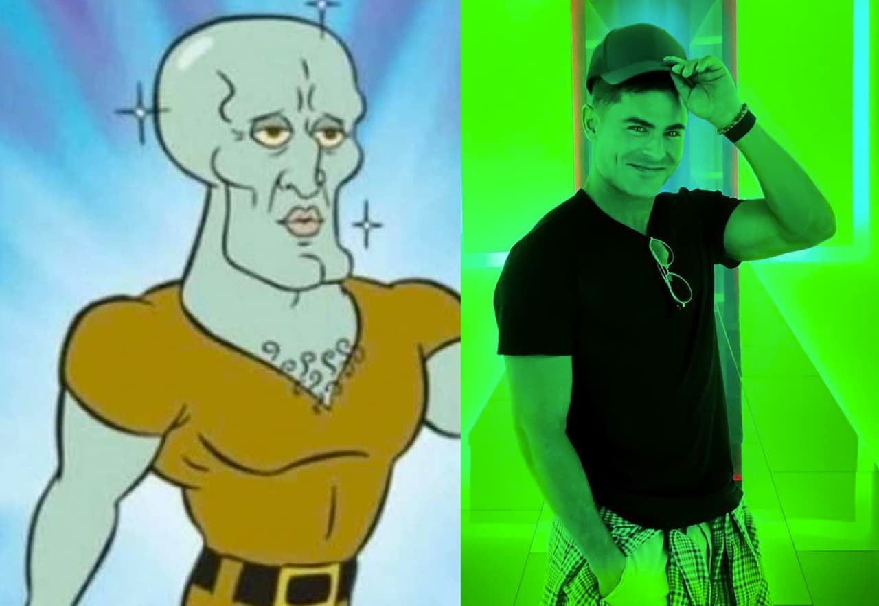 Zac Efron reaparece en redes con su antiguo rostro
