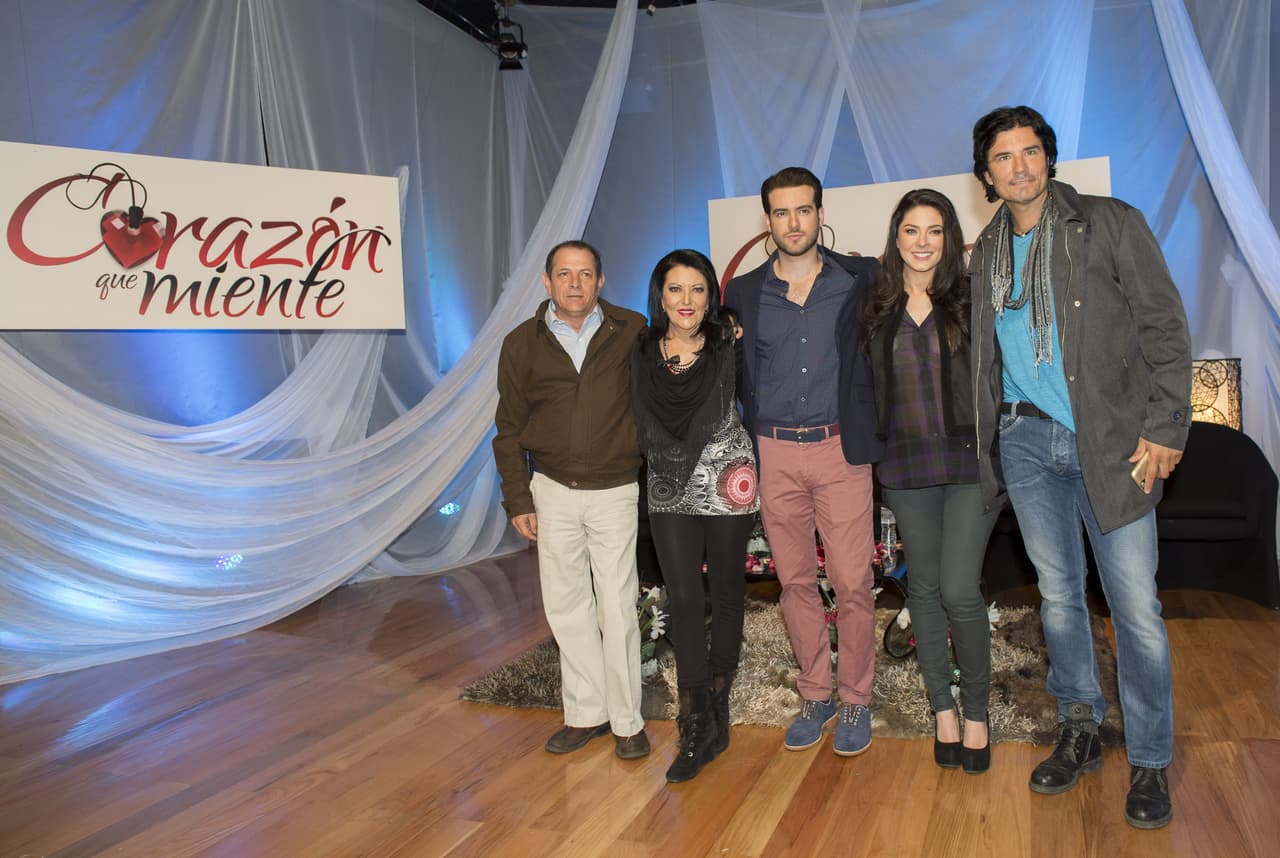 Mapat presentó al elenco protagónico de 'Corazón que miente'