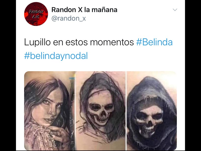 Lupillo Rivera se hizo el tatuaje de Belinda en su brazo, ¿será que considerará cambiarlo?