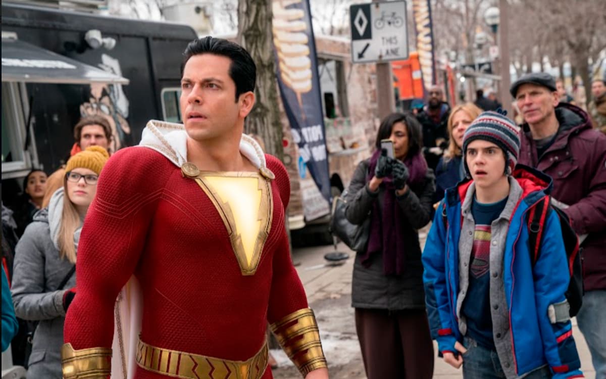 No te pierdas un domingo de super héroes con Shazam! por el 5