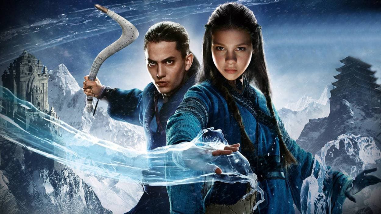 Jackson Rathbone y Nicola Peltz en 'El último maestro del aire'