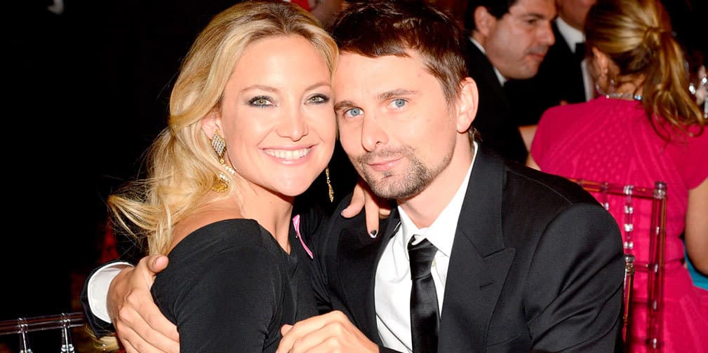 Matt Bellamy de Muse no es el primer músico con el que se relaciona Kate Hudson y con quien tiene un hijo.