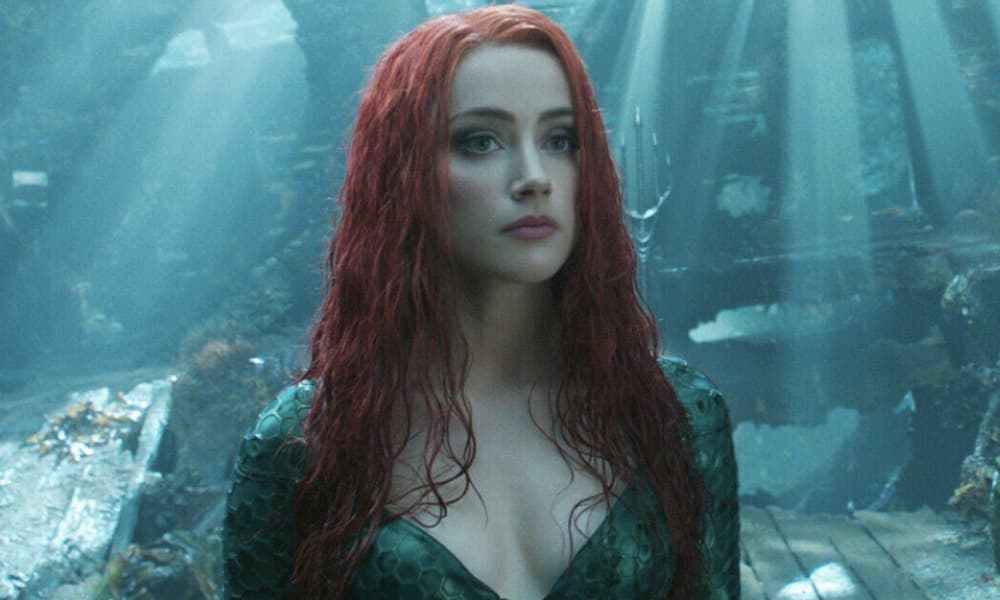 Amber Heard como Mera en 'Aquaman'