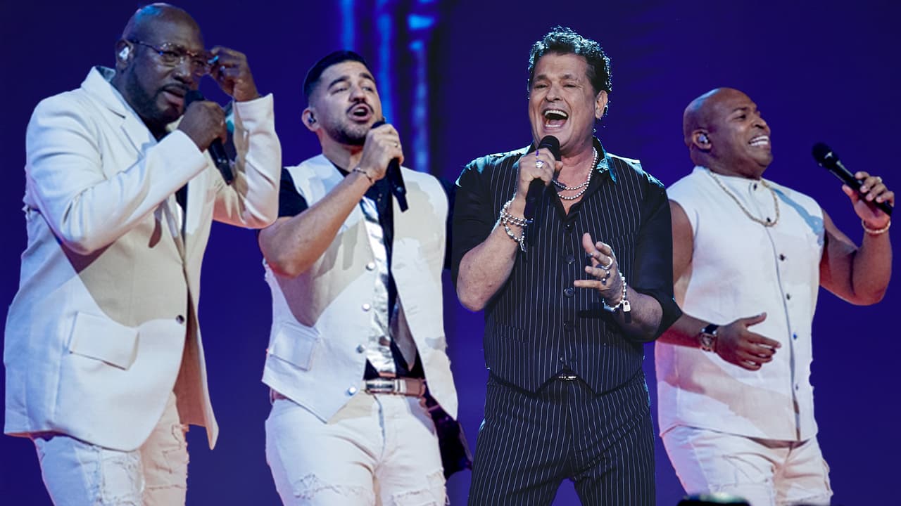 Carlos Vives, Sergio George y Grupo Niche desatan el baile en Premios Juventud a ritmo de salsa