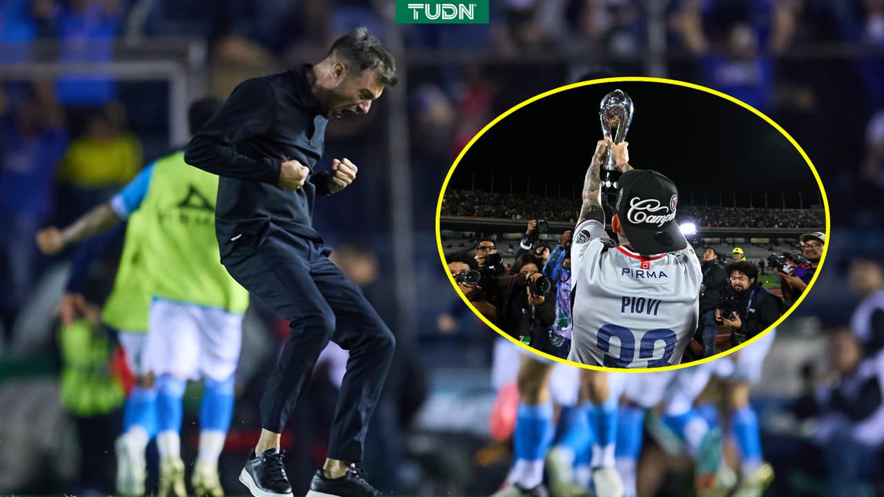 Martín Anselmi reaparece y reacciona así al décimo título de Cruz Azul 