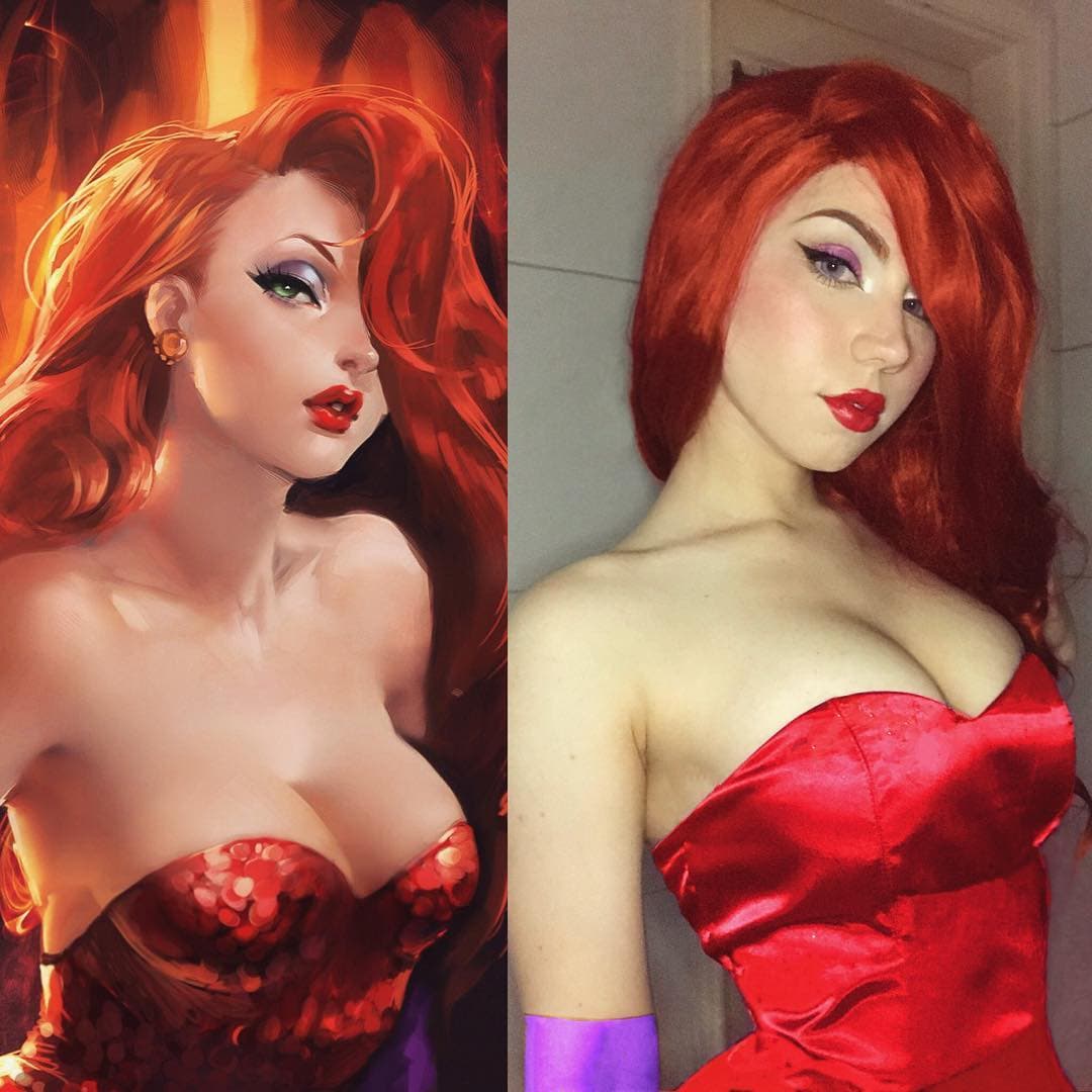 Otra pelirroja clásica es Jessica Rabbit.
