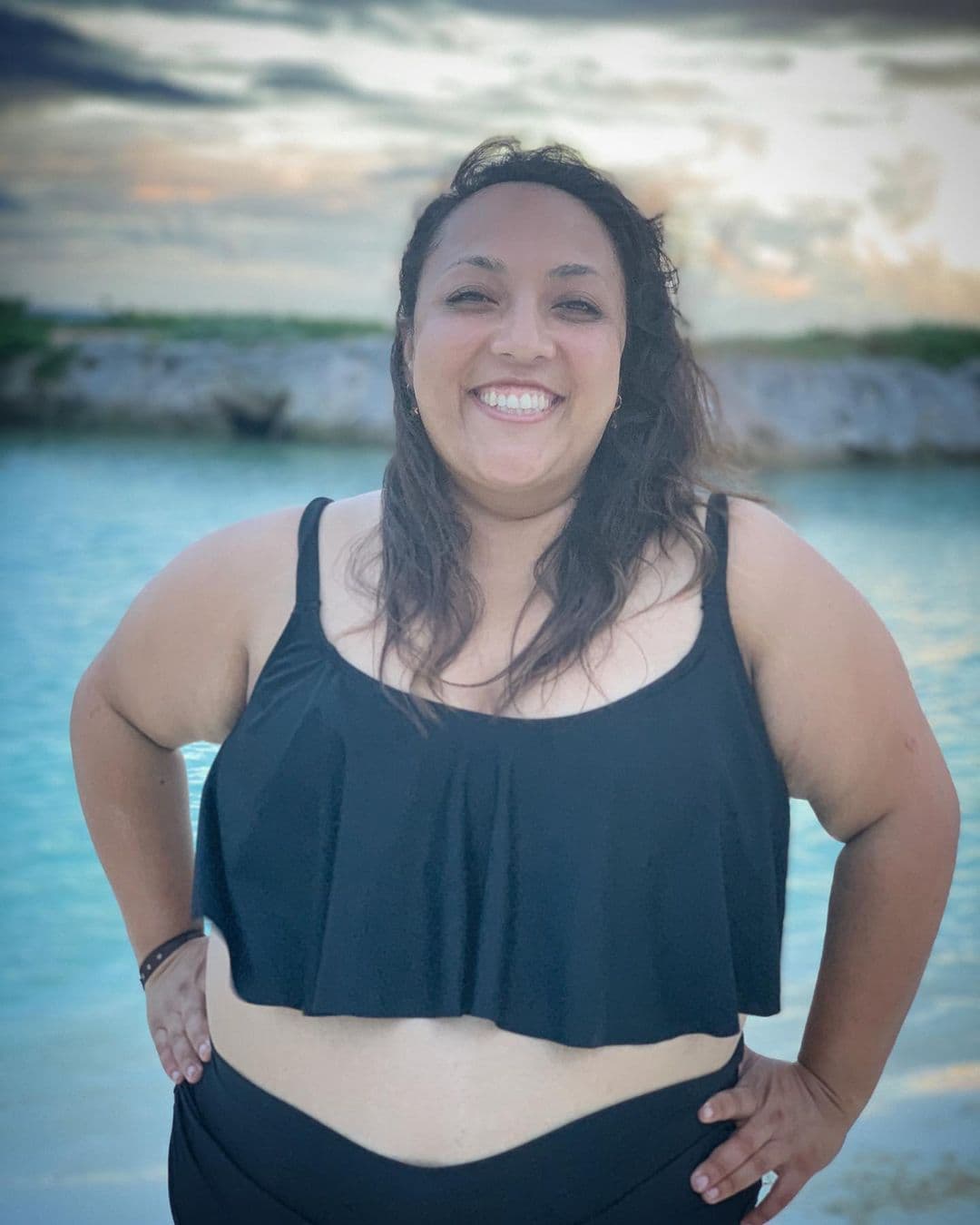 Su atuendo para ir a la playa en la Riviera Maya también está lindo, ¿sí o sí?
