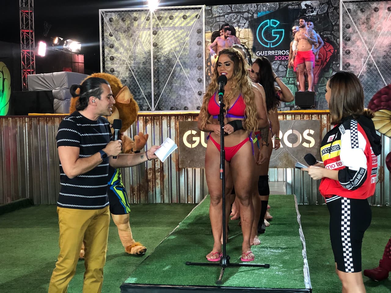 Después de esto, la puertorriqueña decidió irse.