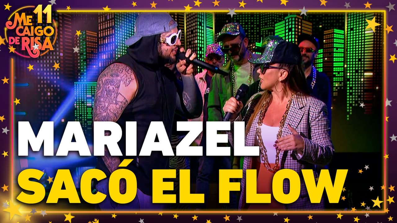 Mariazel saca el flow y no se deja intimidar por los bíceps de Lobo Estepario