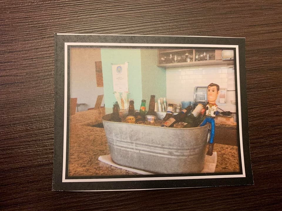 Tomó una que otra cervecita.