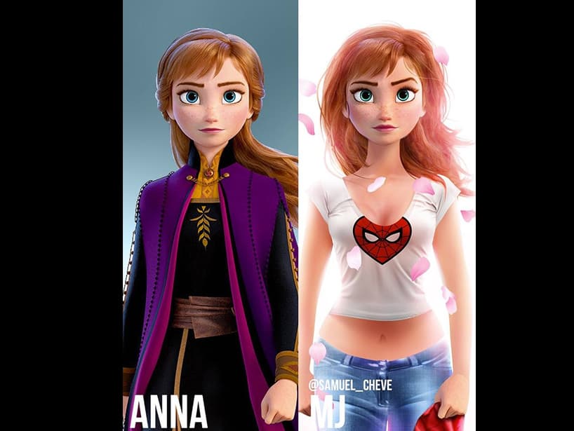 ¿Hay algún fan de Spider-Man que le gustaría tener la misma playera que Anna?